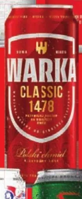 Piwo Warka Classic promocja w Lidl