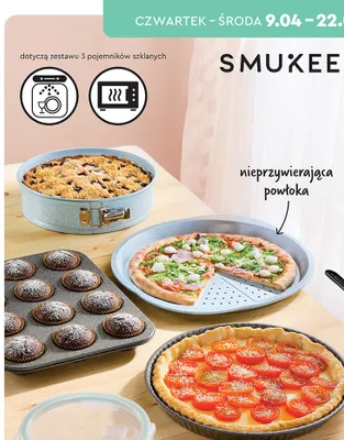 Formy i blachy do pieczenia, różne rodzaje promocja w Biedronka