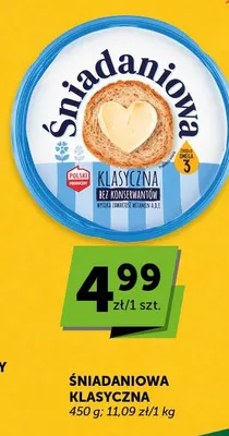 Margaryna Śniadaniowa Klasyczna promocja w Groszek