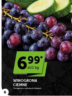 Winogrona ciemne promocja w Groszek