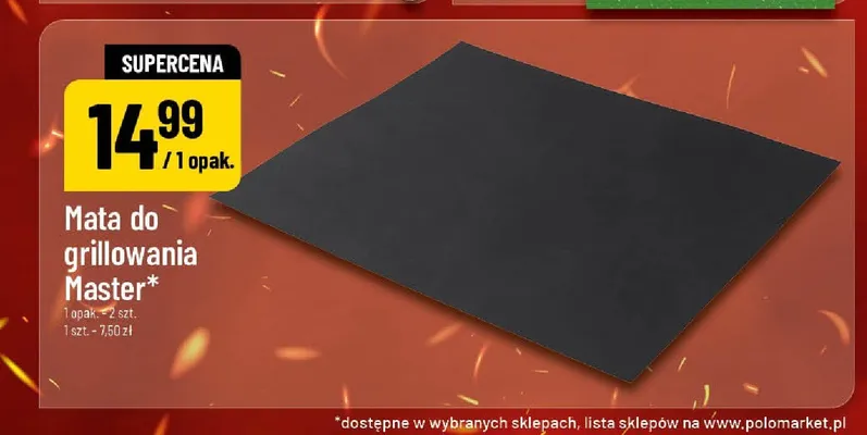 Mata do grillowania Master promocja w POLOmarket