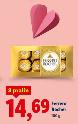 Czekoladki Ferrero Rocher promocja w Lidl