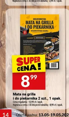 Mata na grilla i do piekarnika promocja w Twój Market