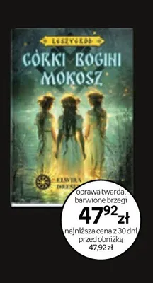 Książka Córki Bogini Mokosz oprawa twarda barwione brzegi promocja w Empik