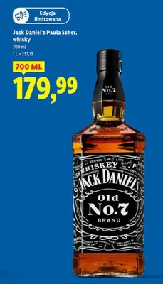 Whisky Paula Scher promocja w Lidl
