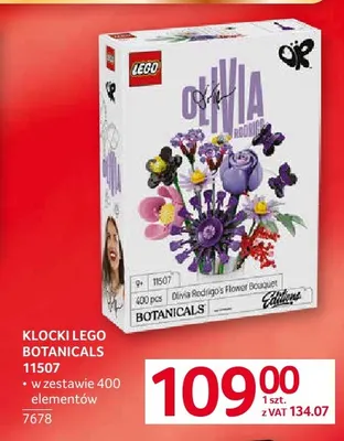 Klocki LEGO Botanicals 11507 promocja w Selgros