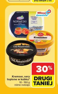 Serek topiony Old Amsterdam Crème promocja w Carrefour Market