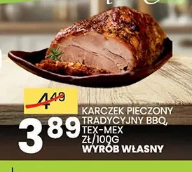 Karczek pieczony tradycyjny BBQ Wyrób Własny promocja w Wafelek