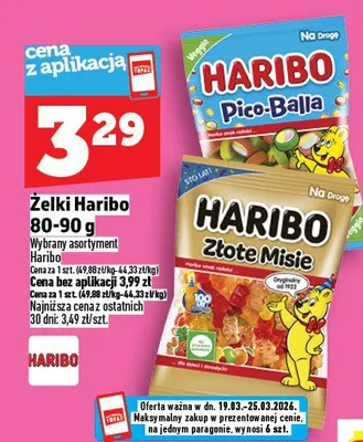 Żelki promocja w TOPAZ