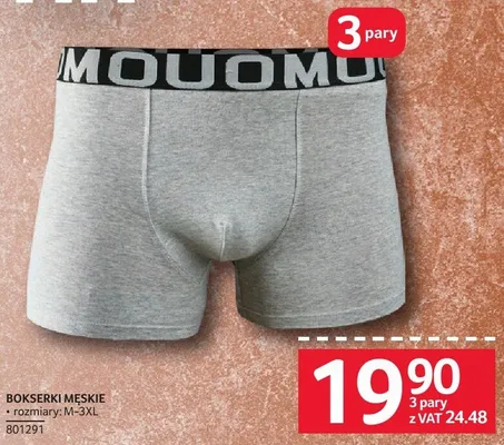 Bokserki męskie promocja w Selgros