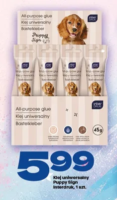 Klej uniwersalny Interdruk Puppy Sign promocja w Twój Market