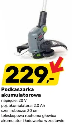 Podkaszarka akumulatorowa promocja w Bricomarche