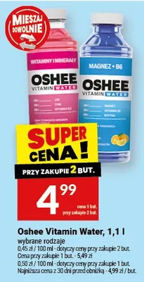 Oshee vitamin water promocja w Twój Market
