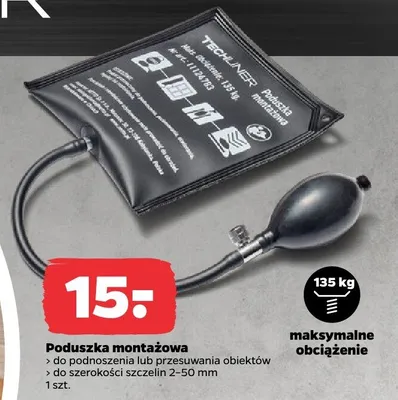 Poduszka montażowa promocja w Netto