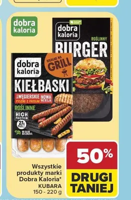 Burger roślinny Dobra Kaloria promocja w Carrefour