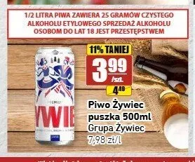Piwo Żywiec promocja w API Market