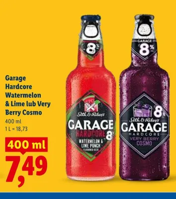 Piwo Garage Hardcore promocja w Lidl