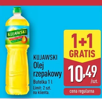 Olej rzepakowy promocja w Aldi