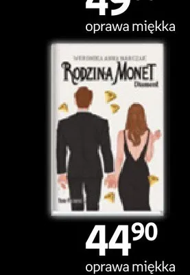 Książka Rodzina Monet Diament Weronika Anna Marczak promocja w Empik