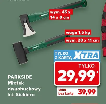 Młotek dwuobuchowy Parkside promocja w Kaufland