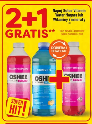 Napój Oshee Vitamin Water Magnez promocja w POLOmarket