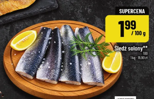 Śledź solony promocja w POLOmarket