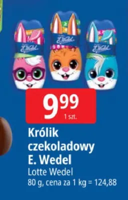 Królik czekoladowy promocja w Leclerc