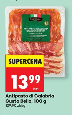 Antipasto di Calabria Gusto Bello promocja w Biedronka