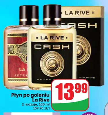 Płyn po goleniu La Rive promocja w Dino