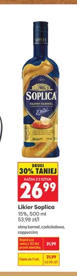 Likier Soplica słony karmel 15% promocja w Biedronka