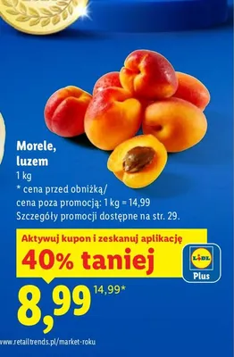 Morele luzem promocja w Lidl