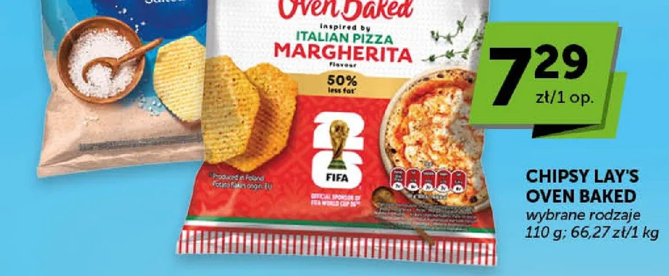 Chipsy Lay's Oven Baked Italian Pizza Margherita promocja w Euro Sklep