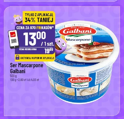 Ser Mascarpone Galbani promocja w POLOmarket