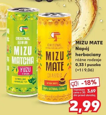 Napój herbaciany różne rodzaje promocja w Kaufland
