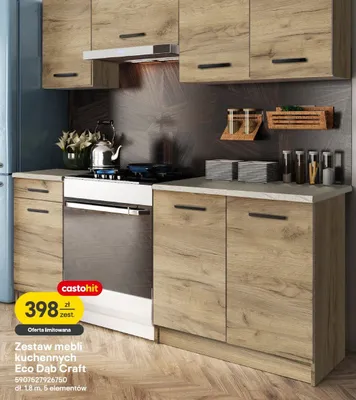 Zestaw mebli kuchennych promocja w Castorama