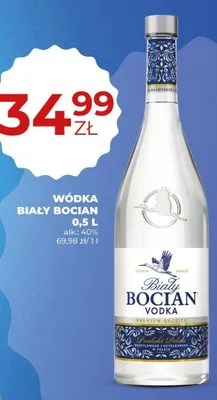 Wódka Biały Bocian promocja w Duży Ben