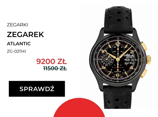 Zegarek Atlantic ZG-021141 promocja w Briju