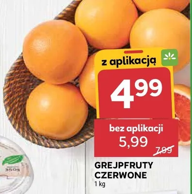 Grejpfruty czerwone promocja w Stokrotka