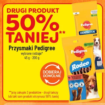 Przysmaki dla psów Pedigree promocja w POLOmarket