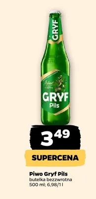 Piwo Gryf Pils promocja w Netto