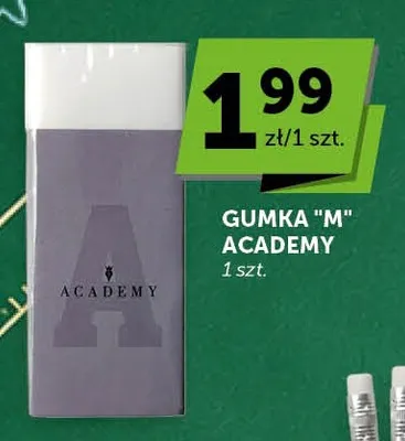 Gumka do ścierania M Academy promocja w Euro Sklep
