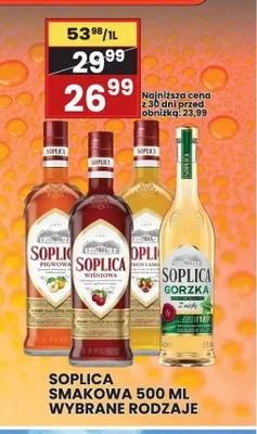 Likier Soplica Pigwowa promocja w Wafelek