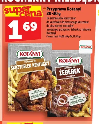 Przyprawa do ziemniaków klasyczna Kotányi promocja w TOPAZ