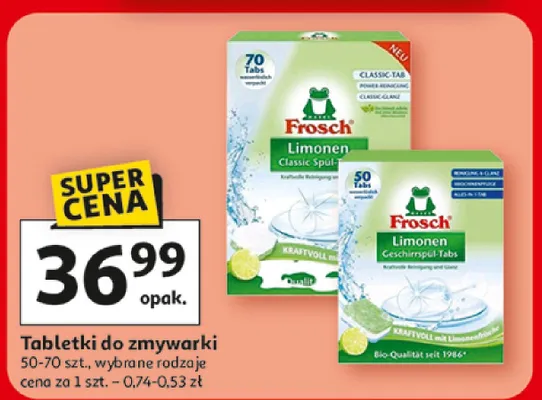 Tabletki do zmywarki promocja w Auchan