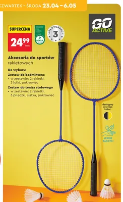 Zestaw do badmintona promocja w Biedronka