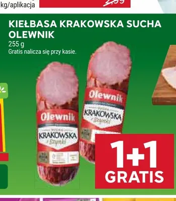 Kiełbasa krakowska Auchan promocja w Stokrotka