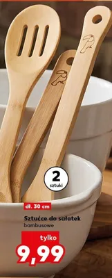 Sztućce do sałatek bambusowe 2-pak promocja w Kaufland