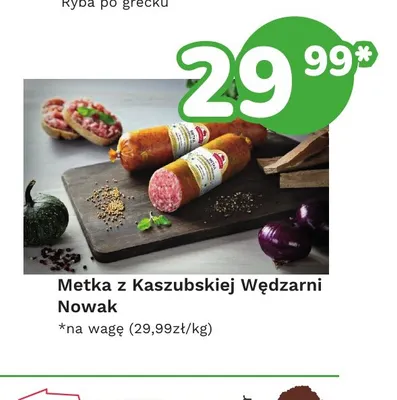 Metka z Kaszubskiej Wędzarni Nowak promocja w Limonka