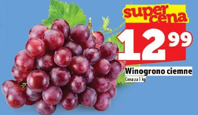 Winogrono ciemne promocja w TOPAZ