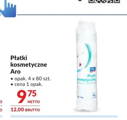 Płatki kosmetyczne Aro 4-pak promocja w Makro